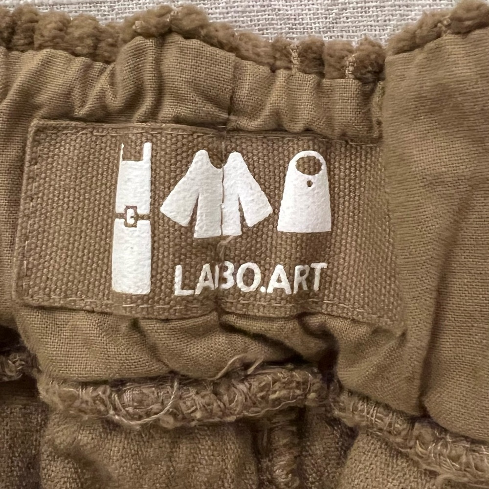 Labo Art Corduroy Pants in camel. Size 00 - Picture 4 of 5